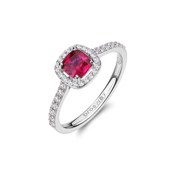 Ringe Brosway Dame FANCY - PASSION RUBY in Silber FPR136F-20 - FPR136F-20